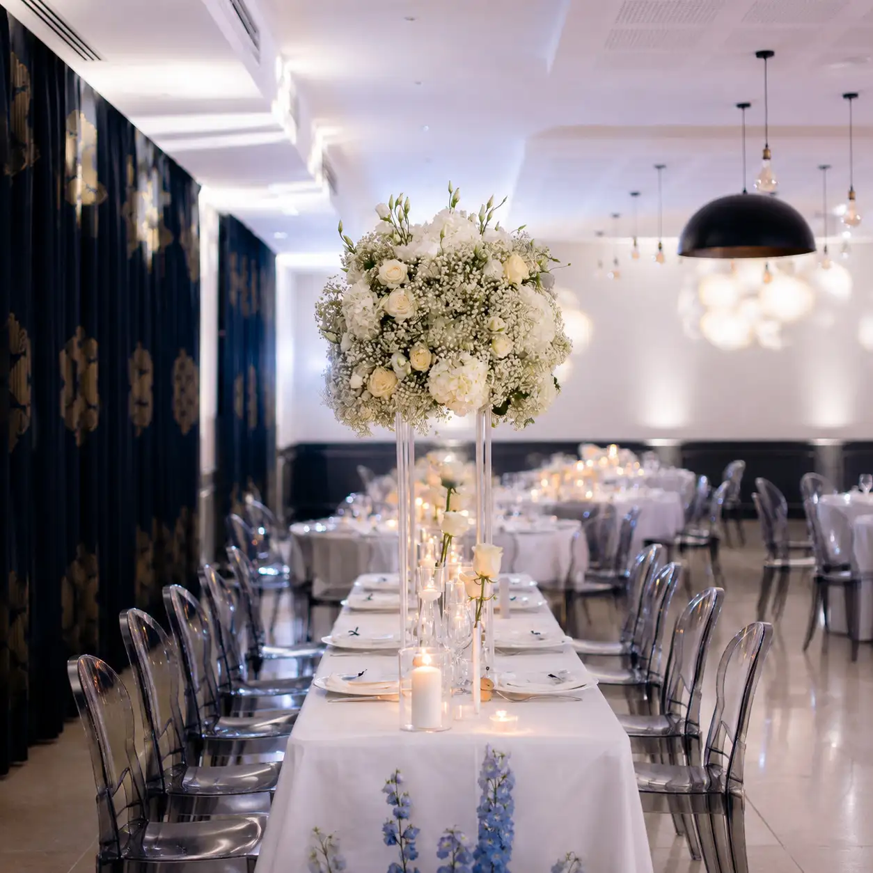 Salle de reception mariage bouches du rhone - salle aménagée pour un événement professionnel