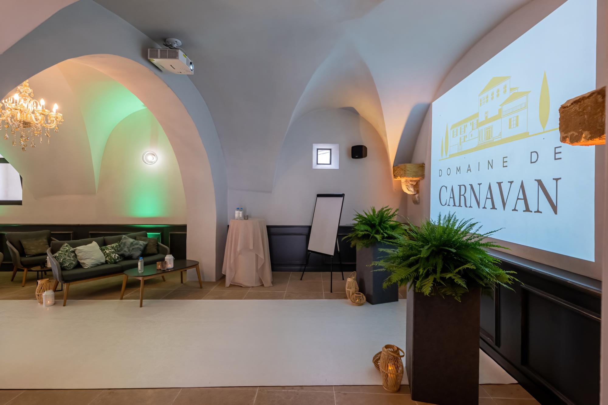 s&eacute;minaire salle voutt&eacute;e